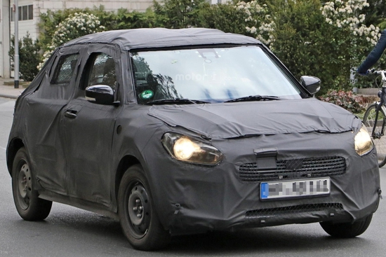 明年春季上市 全新铃木雨燕谍照首次曝光